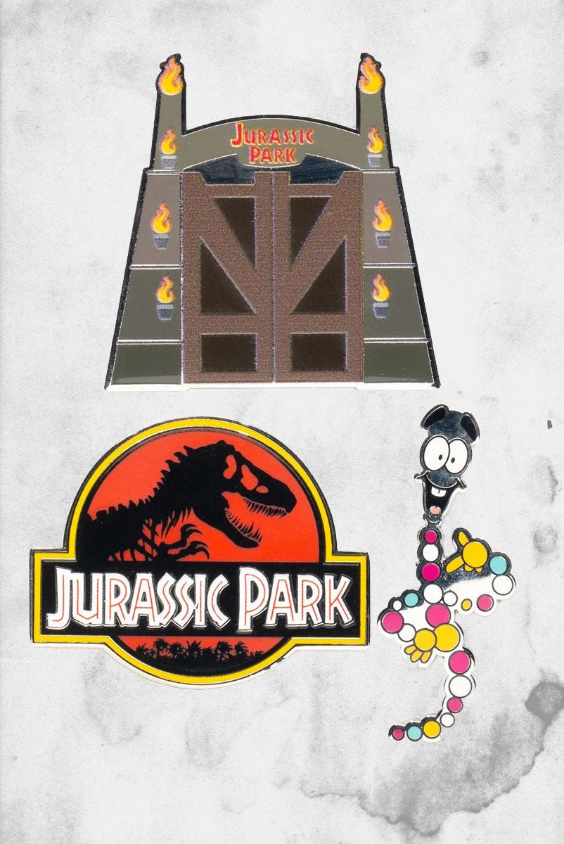 Jurassic Park - Lanyard Pin Set (Enamel Pin) 5 Jurassic Park - Lanyard Pin Set (Enamel Pin) - Image 3
