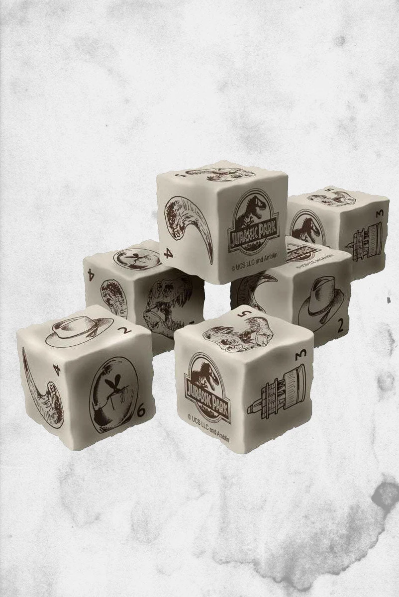 USAopoly Jurassic Park - Dice Set 4 USAopoly Jurassic Park - Dice Set - Image 2