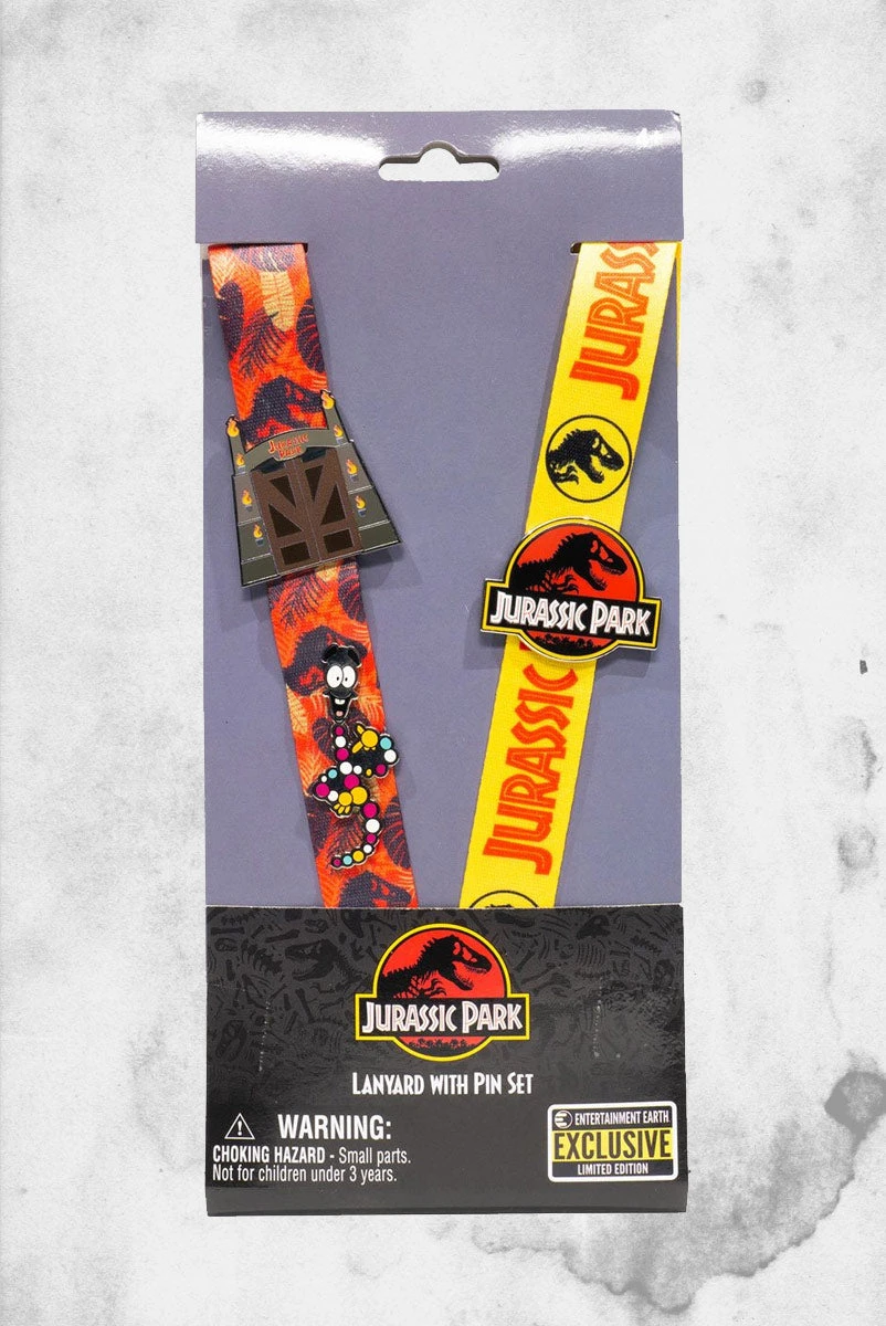 Jurassic Park - Lanyard Pin Set (Enamel Pin) 4 Jurassic Park - Lanyard Pin Set (Enamel Pin) - Image 2