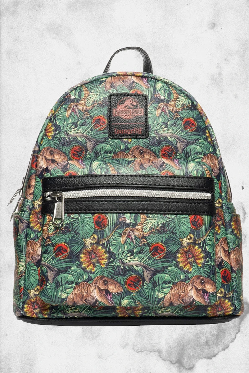 LOUNGEFLY Jurassic Park - Dinosaur Jungle Mini-Backpack 3 LOUNGEFLY Jurassic Park - Dinosaur Jungle Mini-Backpack