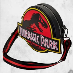 LOUNGEFLY Jurassic Park - Logo Crossbody Bag 7 LOUNGEFLY Jurassic Park - Logo Crossbody Bag -Mortem Horror Shop jurassic park loungefly corssbody