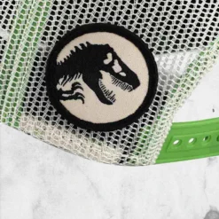 Bioworld Jurassic Park - Patch Trucker Hat -Mortem Horror Shop jurassic park trucker hat universal