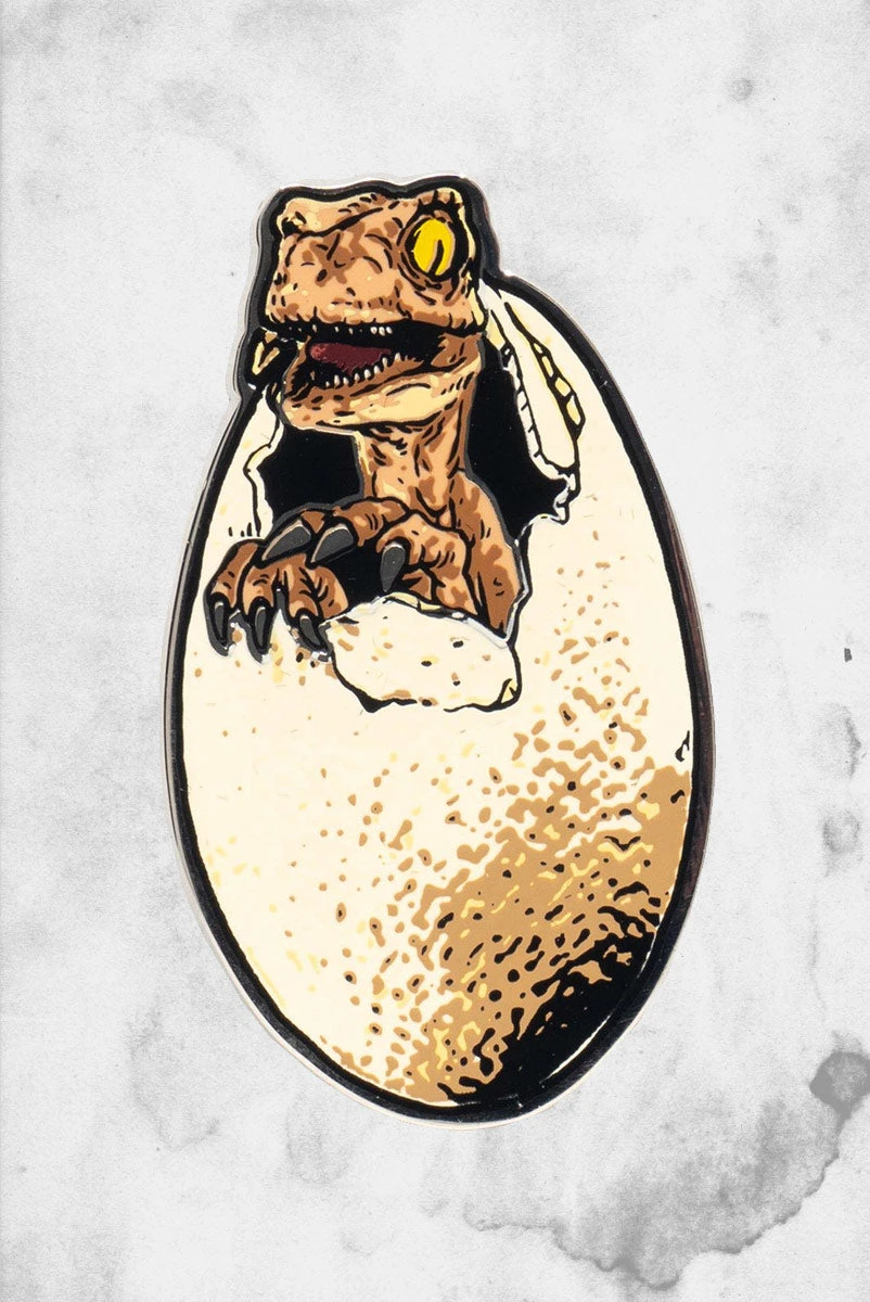 Jurassic Park - Pin Set (Enamel Pin) 4 Jurassic Park - Pin Set (Enamel Pin) - Image 2