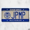 Jurassic World - Motor Pool -Mortem Horror Shop jurrasic world license plate