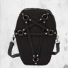Hexellent Coffin Backpack 1 Hexellent Coffin Backpack -Mortem Horror Shop killstar coffin backpack