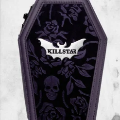 Vampire's Kiss Coffin Wallet (Plum)