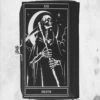 Death Tarot Wallet -Mortem Horror Shop killstar death tarrot card wallet