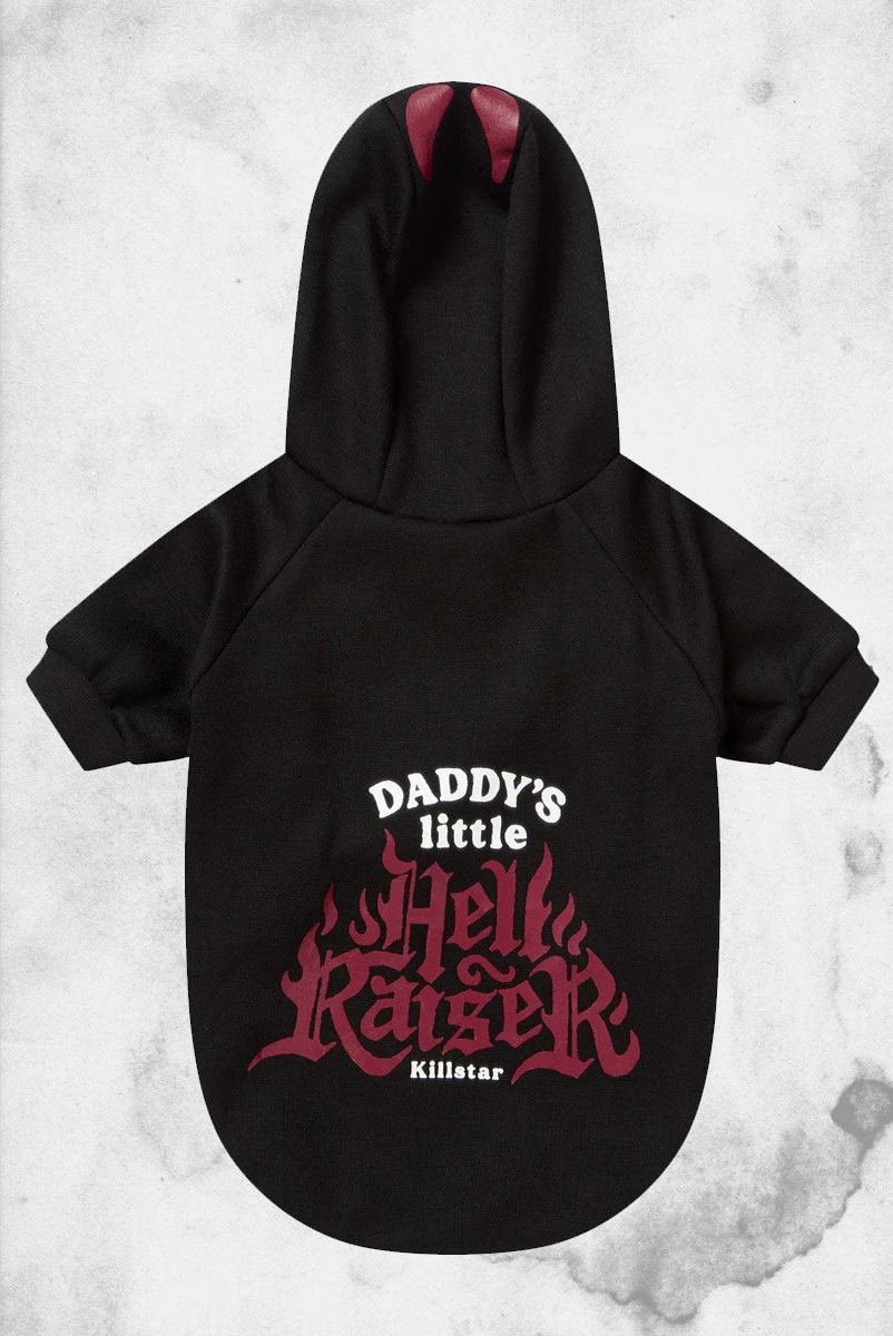 Daddy's Hellrasier Pet Hoodie 4 Daddy's Hellrasier Pet Hoodie - Image 2