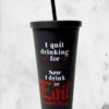 Evil Cold Brew Tumbler -Mortem Horror Shop killstar evil brew tumbler halloween
