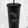 Nothing Cold Brew Tumbler -Mortem Horror Shop killstar goth tumbler