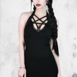 Mortem Horror Shop -Mortem Horror Shop killstar harness dress