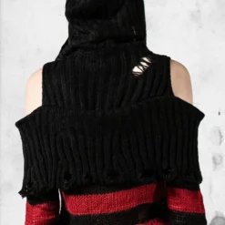 In Your Nightmares Hooded Knit Sweater -Mortem Horror Shop killstar sweater