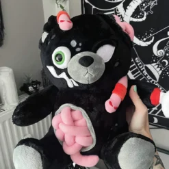 Undead Teddy - Dead As Night Plush Kreepture 7 Undead Teddy - Dead As Night Plush Kreepture -Mortem Horror Shop kreepture zombie teddy bear