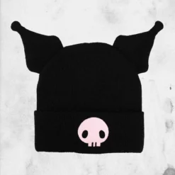 Bioworld Kuromi Plush Ears Cosplay Beanie