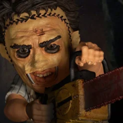 Texas Chainsaw Massacre - Leatherface 6-Inch Mega Doll -Mortem Horror Shop leatherface action figure toy