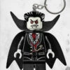 LEGO - Lord Vampire Minifigure LED Keychain -Mortem Horror Shop lego vampire minifigure keychain vampyra