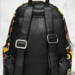 LOUNGEFLY Jurassic Park - Warning Signs Mini-Backpack -Mortem Horror Shop loungefly backpack jurassic park