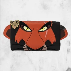 LOUNGEFLY Disney Villains - Scar Flap Wallet