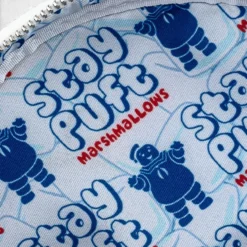 LOUNGEFLY Ghostbusters - Stay Puft Cosplay Mini-Backpack -Mortem Horror Shop loungefly stay puft mini horror backpack ghostbusters