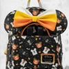LOUNGEFLY Disney - Mickey And Minnie Mouse Spooky Mini-Backpack & Ears Headband Set 1 LOUNGEFLY Disney - Mickey And Minnie Mouse Spooky Mini-Backpack & Ears Headband Set -Mortem Horror Shop loungefly stocking ears halloween mickey bag