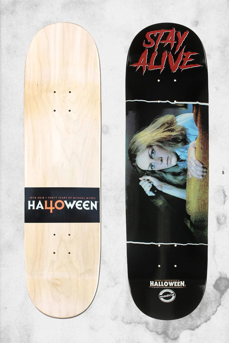 Madrid Halloween - Laurie Stay Alive Board 3 Madrid Halloween - Laurie Stay Alive Board