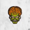 Mars Attacks - Captain Invader (Enamel Pin) -Mortem Horror Shop mars attacks enamel pin martian