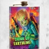 Mars Attacks Flask -Mortem Horror Shop mars attacks flask earthing