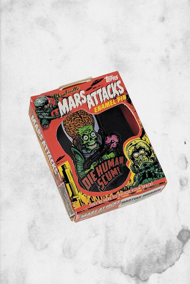 Mars Attacks - Human Scum (Enamel Pin) 4 Mars Attacks - Human Scum (Enamel Pin) - Image 2