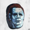 Michael Myers Plush Pillow -Mortem Horror Shop michael myers pillow