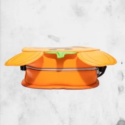 LOUNGEFLY Disney - Mickey Mouse Jack-O'-Lantern Crossbody Purse 10 LOUNGEFLY Disney - Mickey Mouse Jack-O'-Lantern Crossbody Purse -Mortem Horror Shop mickey mouse loungefly disney pumpkin bag