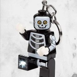 LEGO - Skeleton Minifigure LED Keychain 6 LEGO - Skeleton Minifigure LED Keychain -Mortem Horror Shop minifigure lego horror keychain