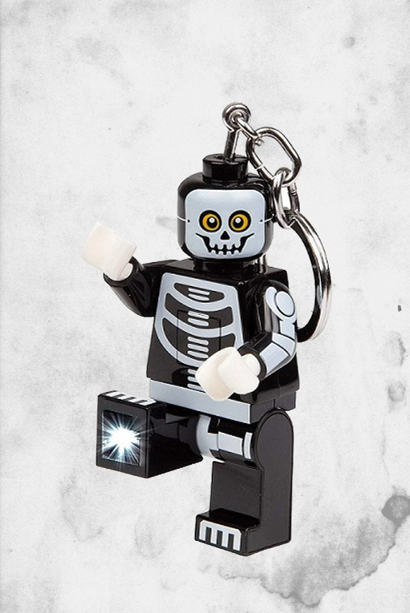 LEGO - Skeleton Minifigure LED Keychain 4 LEGO - Skeleton Minifigure LED Keychain - Image 2