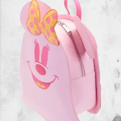 LOUNGEFLY Disney - Pastel Ghost Minnie Mouse Glow-in-the-Dark Mini Backpack 11 LOUNGEFLY Disney - Pastel Ghost Minnie Mouse Glow-in-the-Dark Mini Backpack -Mortem Horror Shop minnie mouse pastel ghost backpack purse