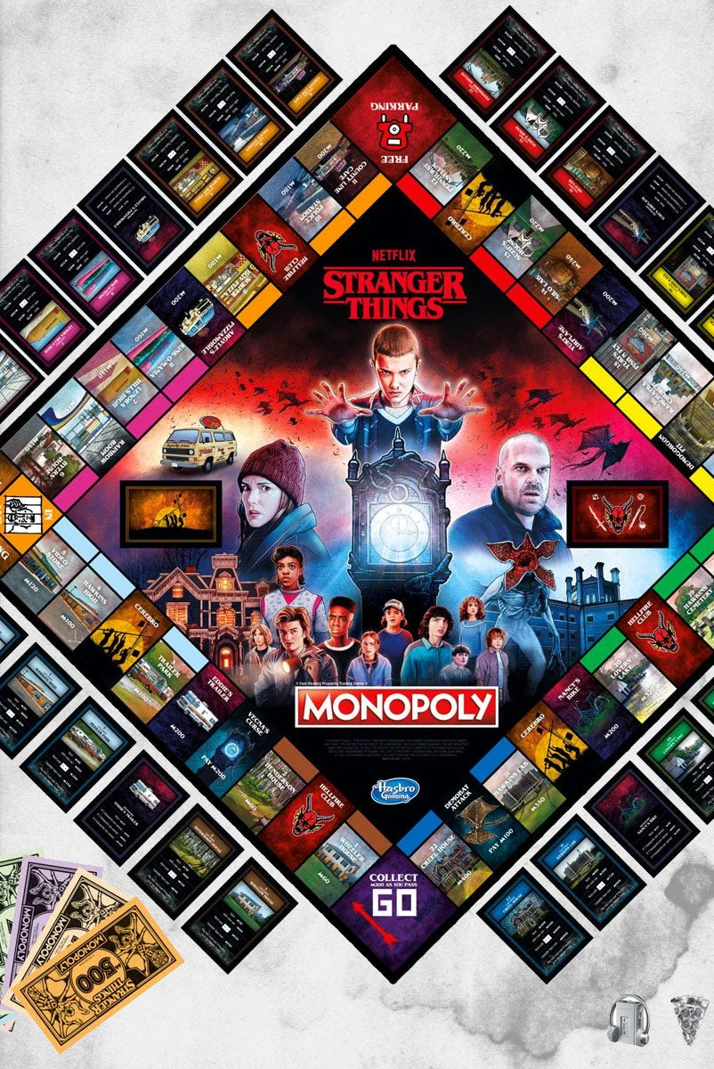 Stranger Things 4 - Special Edition Monopoly 4 Stranger Things 4 - Special Edition Monopoly - Image 2
