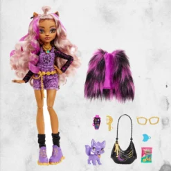 Monster High - Clawdeen Doll -Mortem Horror Shop monster high clawdeen doll toy