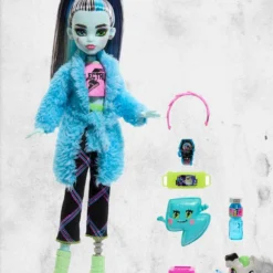 Monster High - Creepover Party Frankie Doll -Mortem Horror Shop monster high doll frankie toy matell