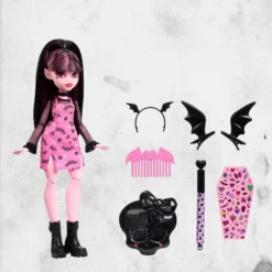 Monster High - Draculaura Gore-ganizer Playset -Mortem Horror Shop monster high dragula toy