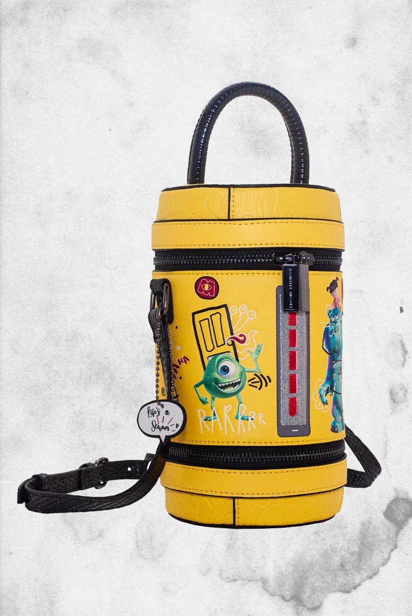 Monsters Inc - Laugh Tank Cylinder Crossbody Purse 5 Monsters Inc - Laugh Tank Cylinder Crossbody Purse - Image 3