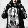 Morning Longline Hoodie -Mortem Horror Shop morning long line hoodie killstar