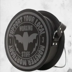 Monster Mortuary Purse -Mortem Horror Shop mortuary purse monster sourpuss