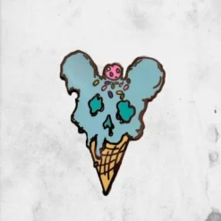 Mouse Ice Cream (Enamel Pin)