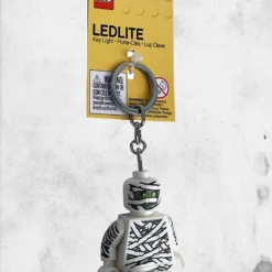 LEGO - Mummy Minifigure LED Keychain -Mortem Horror Shop mummy lego mini figure keychain