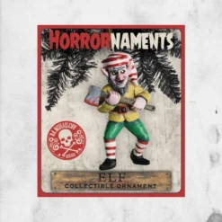 Elf Ornament 5 Elf Ornament -Mortem Horror Shop naughty christmas elf