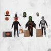 NECA Halloween III - Silver Shamrock Trick-or-Treaters Figures -Mortem Horror Shop neca halloween 3 trick or treaters