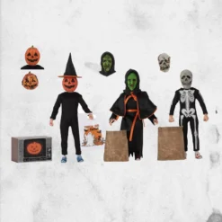 NECA Halloween III - Silver Shamrock Trick-or-Treaters Figures