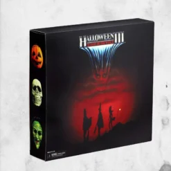 NECA Halloween III - Silver Shamrock Trick-or-Treaters Figures -Mortem Horror Shop neca silver shamrock trick or treaters