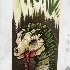Madrid Nessie Skateboard -Mortem Horror Shop nessy themed horror skateboard