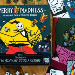 FUNKO The Nightmare Before Christmas - Merry Madness Game -Mortem Horror Shop nightmare before christmas board game