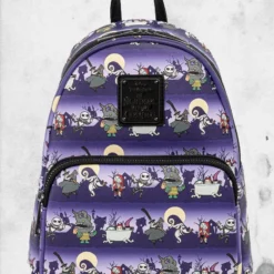 LOUNGEFLY Nightmare Before Christmas - Halloween Line Mini-Backpack