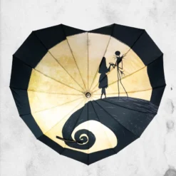 Bioworld The Nightmare Before Christmas- Heart Umbrella